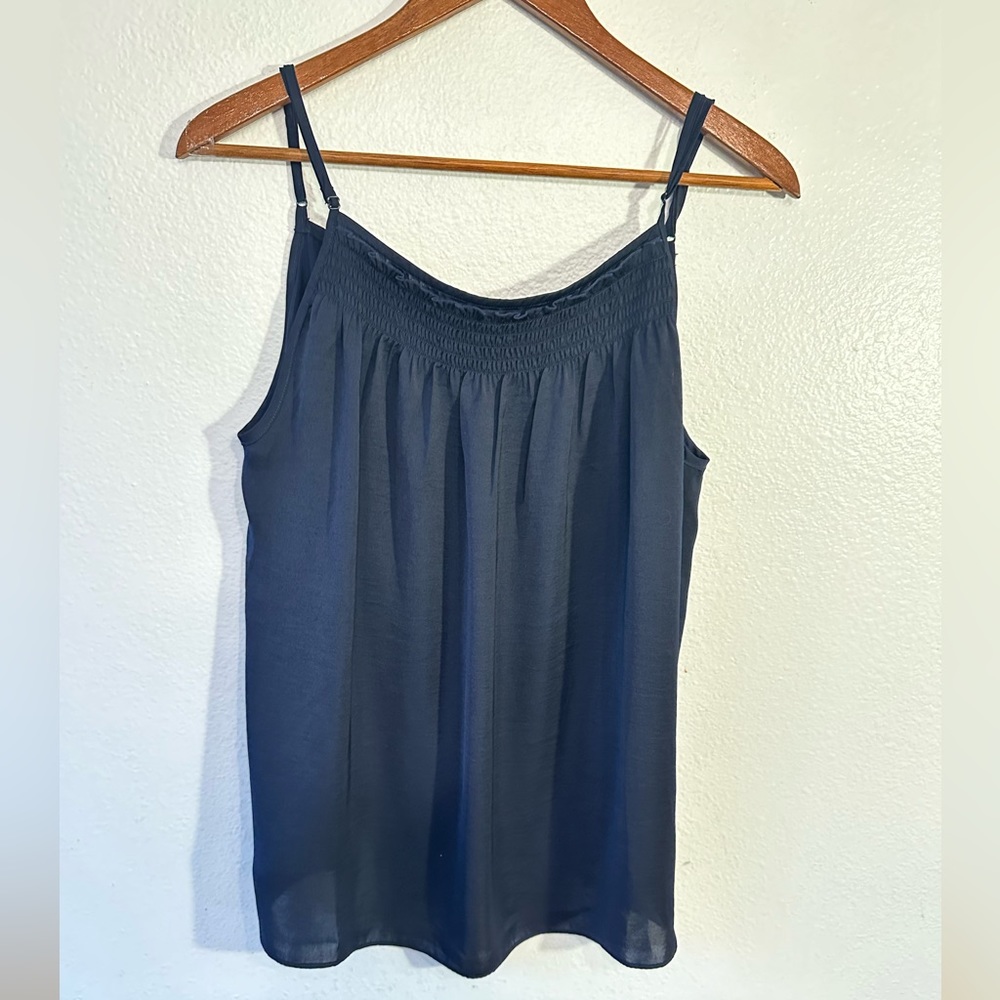 Saturday Sunday by Anthropologie Navy Blue Tank Size XL